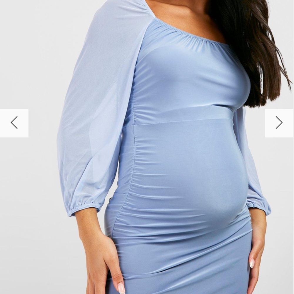 Maternity midi dress